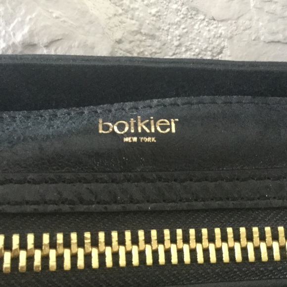 Botkier Black Gold Zipper Handbag - Picture 10 of 10